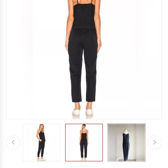 Paige Dark Wash Suki Jumpsuit - Picture 2 of 3